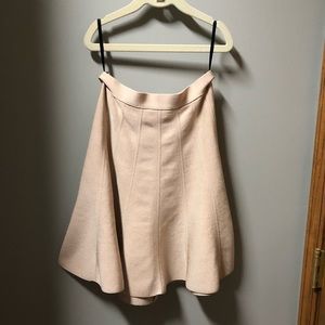 Bebe A skirt, size xs, beige, worn only twice